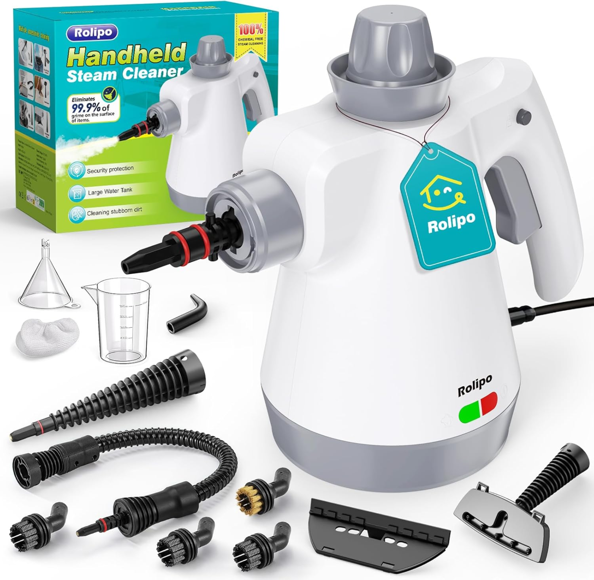 Rolipo Limpiador Vapor Portatil